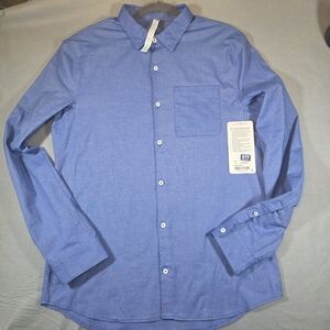 NWT Lululemon All Town Button Down Mens L STRETCH